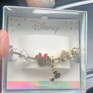 Disney Gold and Black Charm Bracelet